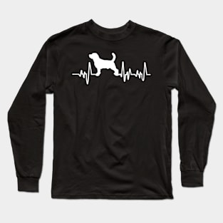 Beagle Heartbeat For Dog Lovers Long Sleeve T-Shirt